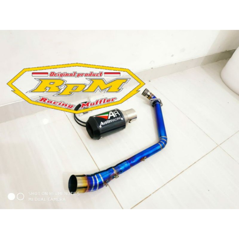 Knalpot Austin Racing GP1R Kolong Underbely Bluemoon R15 V3 - R15 New