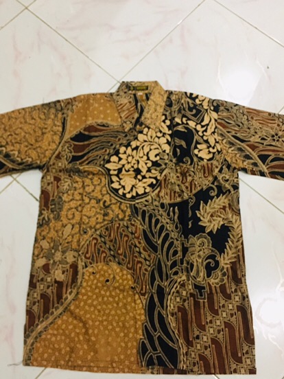 Termuraah!!!!!  Kemeja Batik Motif Parang Tunik Kemeja M L Xl