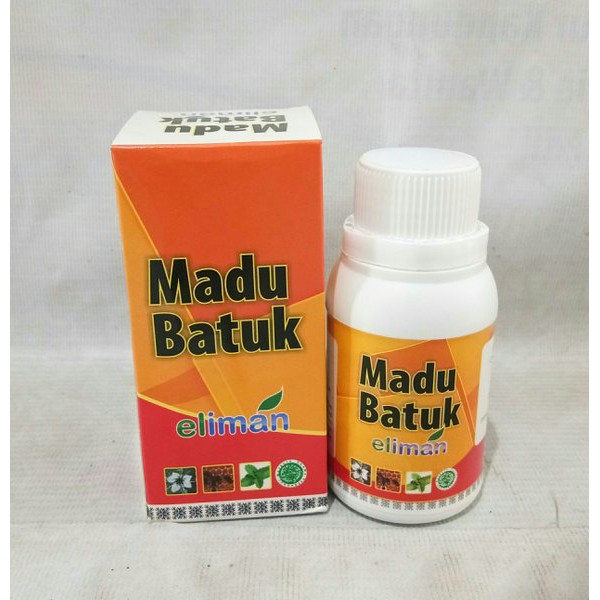 Madu Batuk Eliman Ekstrak Daun Mint   Mengatasi batuk berdahak dan batuk kering 175 gr