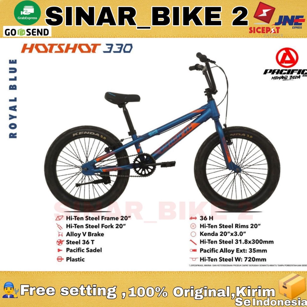 Sepeda Anak Bmx Pacific Hotshot 330 Ban 3.0