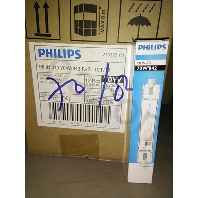 PHILIPS MHN-TD 70W / 842 RX7s - lampu metal halide