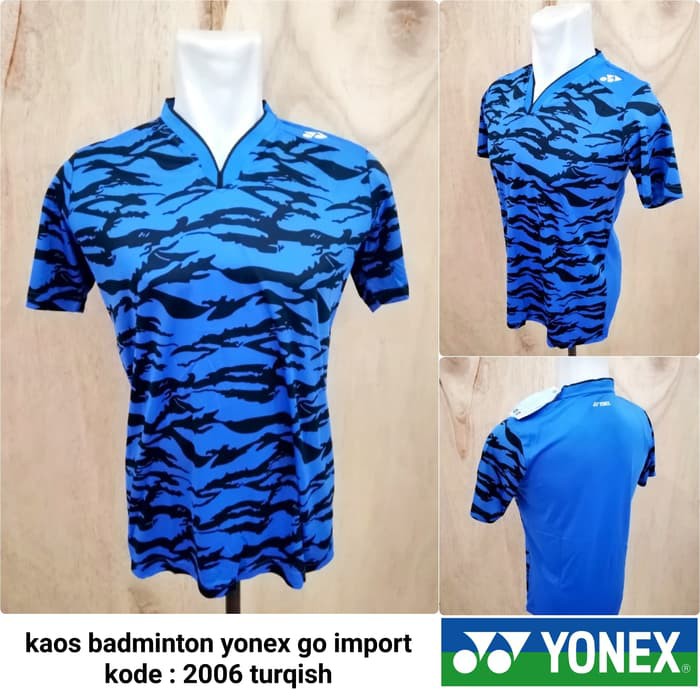 Baju kaos badminton Yonex 2006 TURQISH jersey badminton yonex import