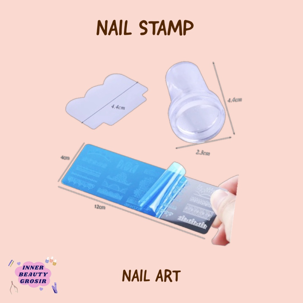 Nail Stamping Set Palette / Nail Stamp