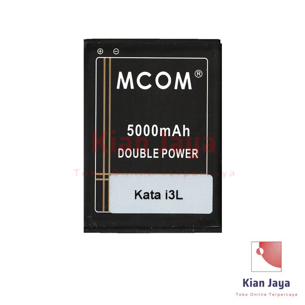 MCOM Baterai Hp KATA i3L 4G LTE Original Double Power Batre Batrai Battery Ori