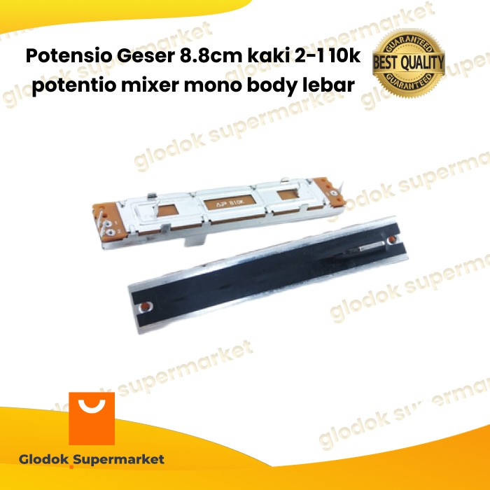 Potensio Geser 8.8cm kaki 2-1 10k potentio mixer mono body lebar