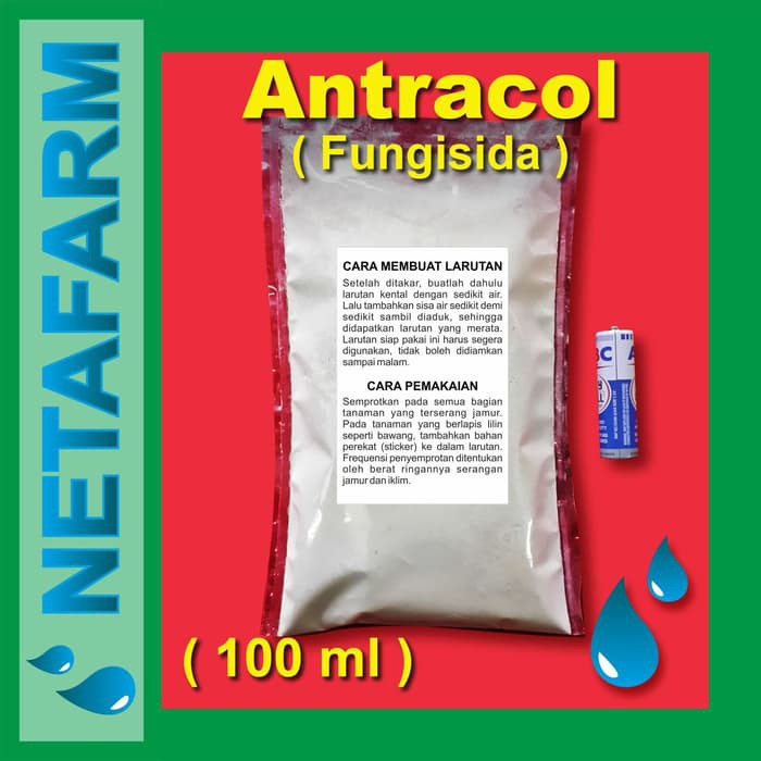 Fungisida ANTRACOL 70 WP - Kemasan 100 gram (Repacking)