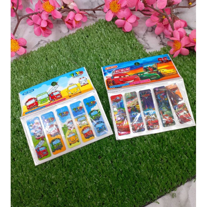 

Sticker Pembatas Buku Karakter