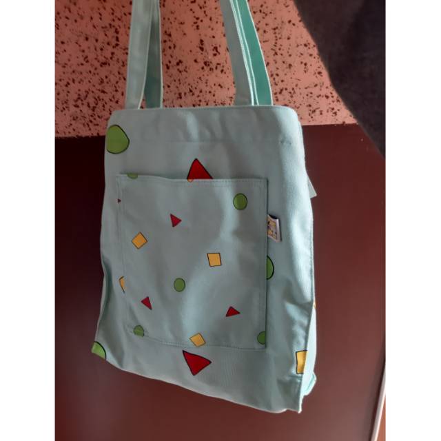 Spao x sinchan totebag