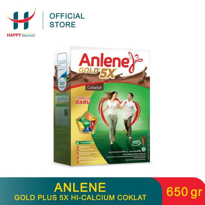 

[COD] ANLENE Gold Plus 5X Hi-Calcium Coklat 650 GR [COD]