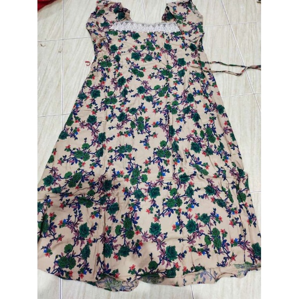 Daster Chibi bunga terbaru