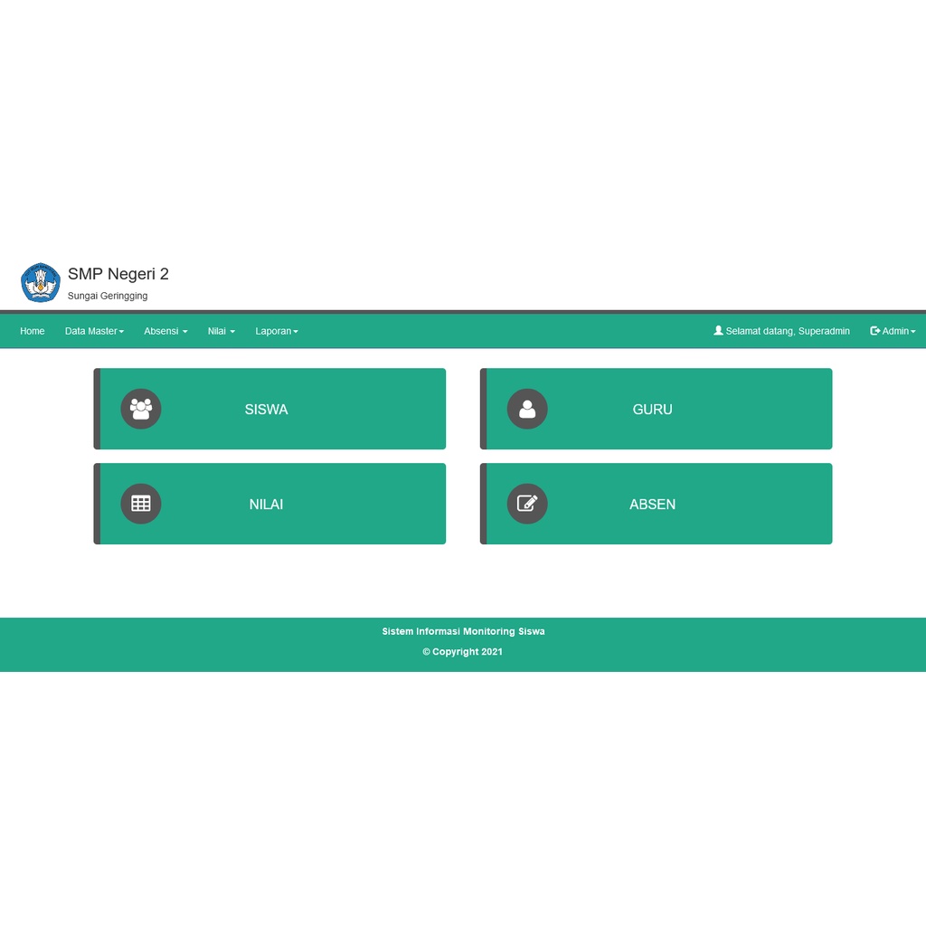 Source Code Monitoring Siswa SMP Dengan Php Mysqli