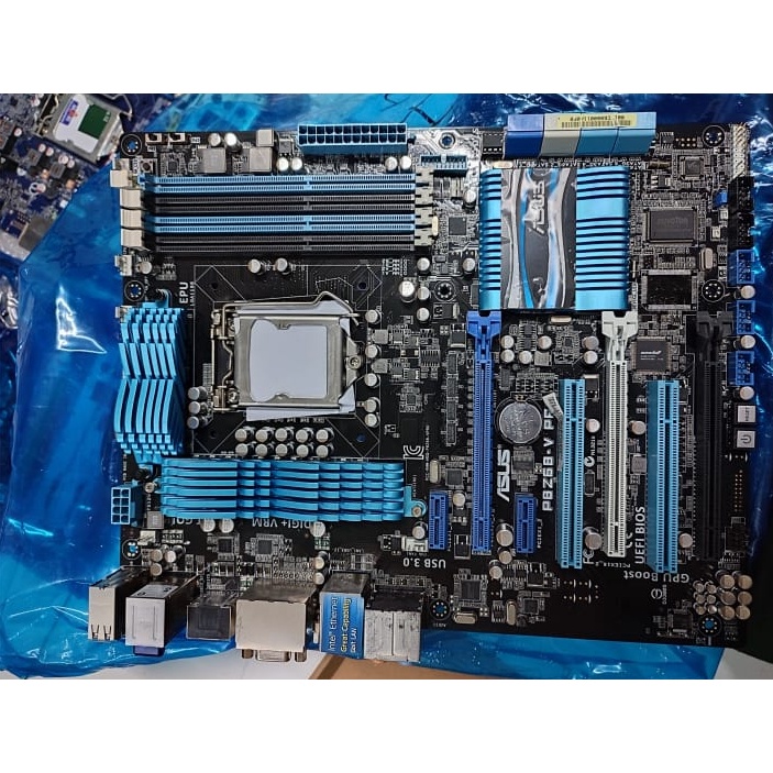 MAINBOARD ASUS P8Z68-V PRO MOTHERBOARD LGA 1155 ASUS 4 SLOT RAM