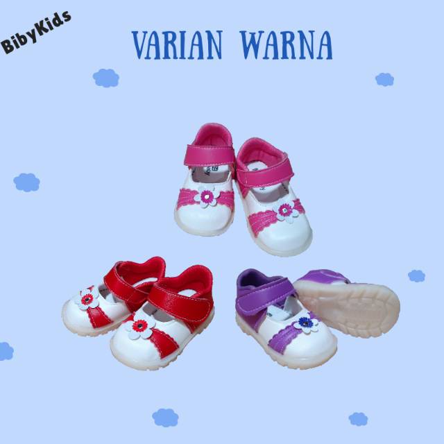 Sepatu Bayi Anak Perempuan Lucu Murah Perlengkapan Aksesoris Prewalker Baby Anak Cewek Branded