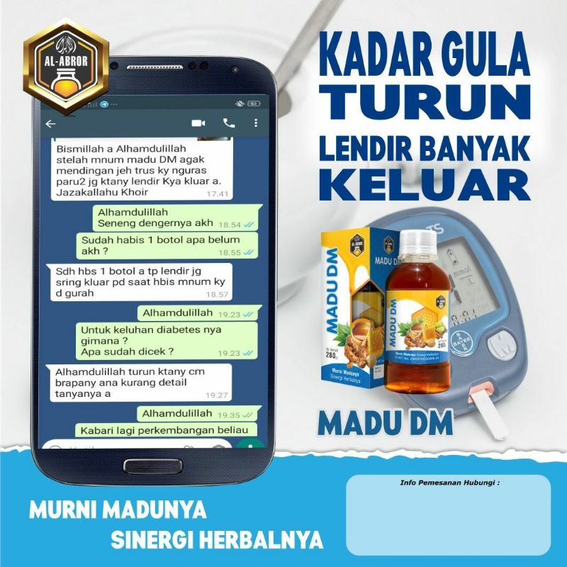 MADU DM OBAT DIABETES - CV Dunia Herbal