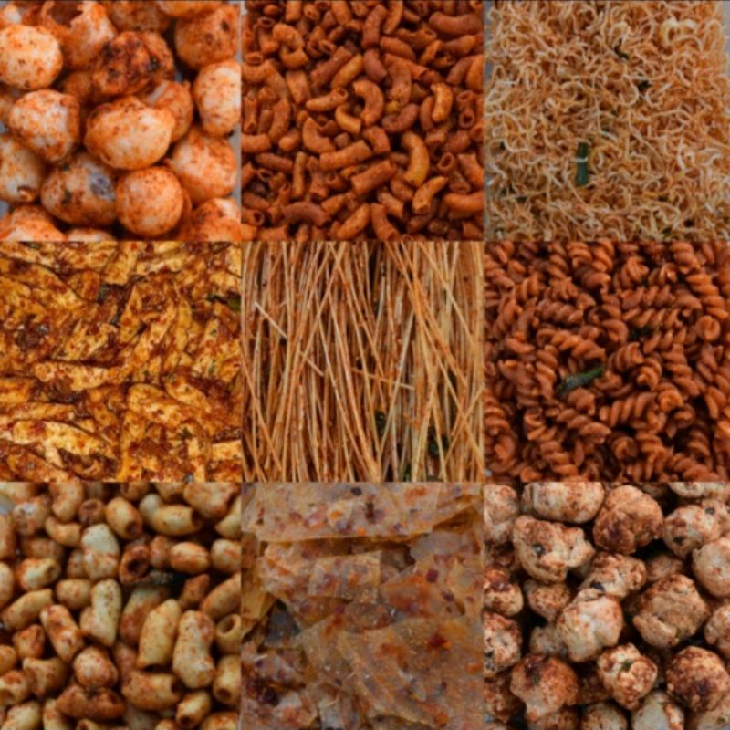 

Keripik Pedas Berbagai Varian 500 gr