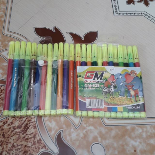 

Spidol gm 12 warna