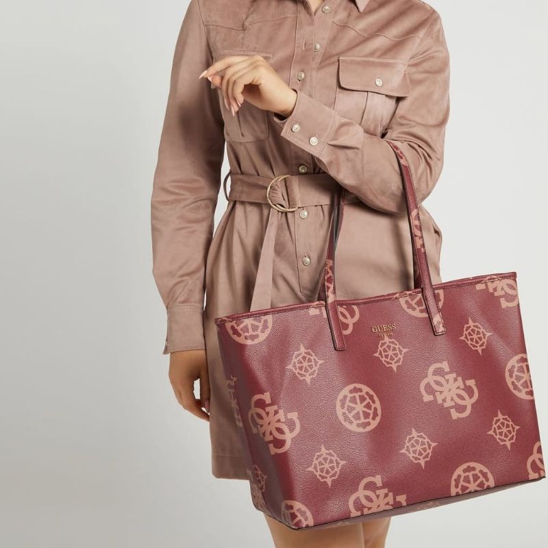 GUESSS Vikky 4G Peony Logo Shopper Bag
