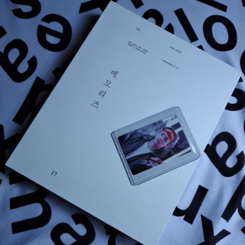 BTS Memories 2017 FULLSET with Taehyung Photocard BTS Memories of 2017 + V PC BTS Memo 2017 Memo17