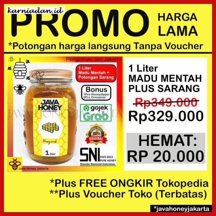 

MADU-MINUMAN- MADU ASLI YANG MASIH MURNI (MADU MENTAH SARANG JAVA HONEY 850 ML) -ASLI-BUKAN-KAWE-