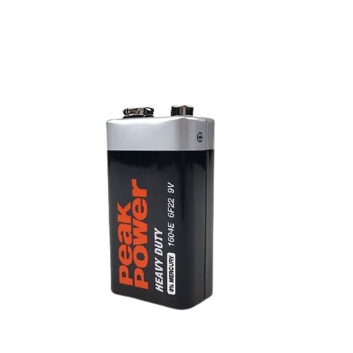 Baterai Kotak 9v Peak Power Batere PeakPower 1604E 6F22