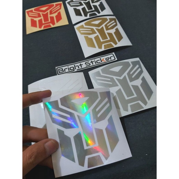 STICKER TRANSFORMERS CUTTING