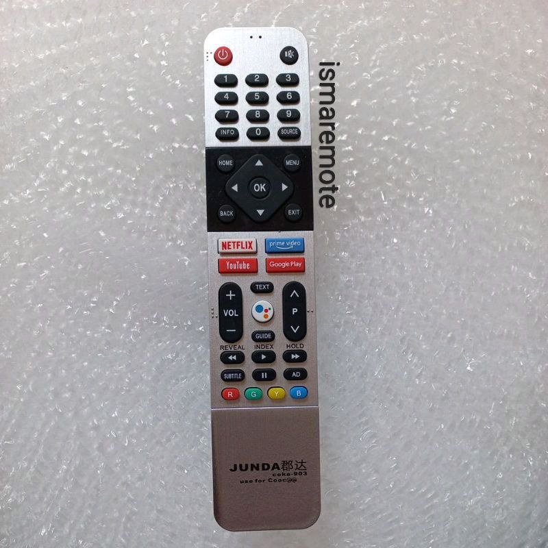 REMOTE REMOT TV Coocaa LCD LED TV 43S6G 50S6G 65S6G 32S7G 40S7G