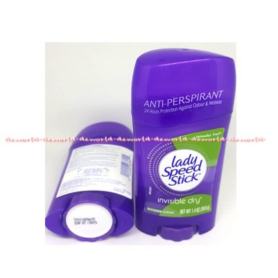 Lady Speed Stick Orchard Blossom Wild Freesia Invisible Dry 45gr Anti Perspirant Deodorant Deodoran LadySpeed Stik