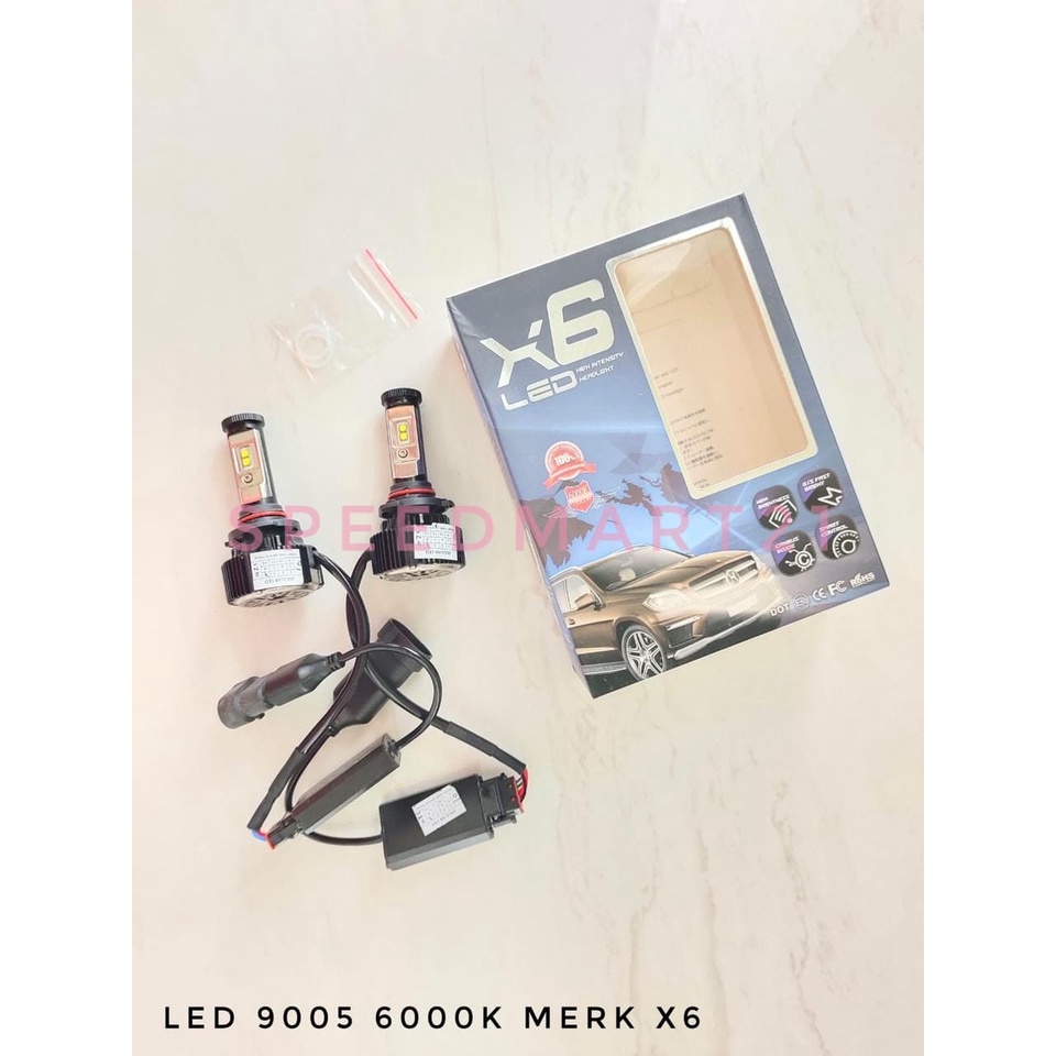 LED HB3 9005 6000K MERK X6