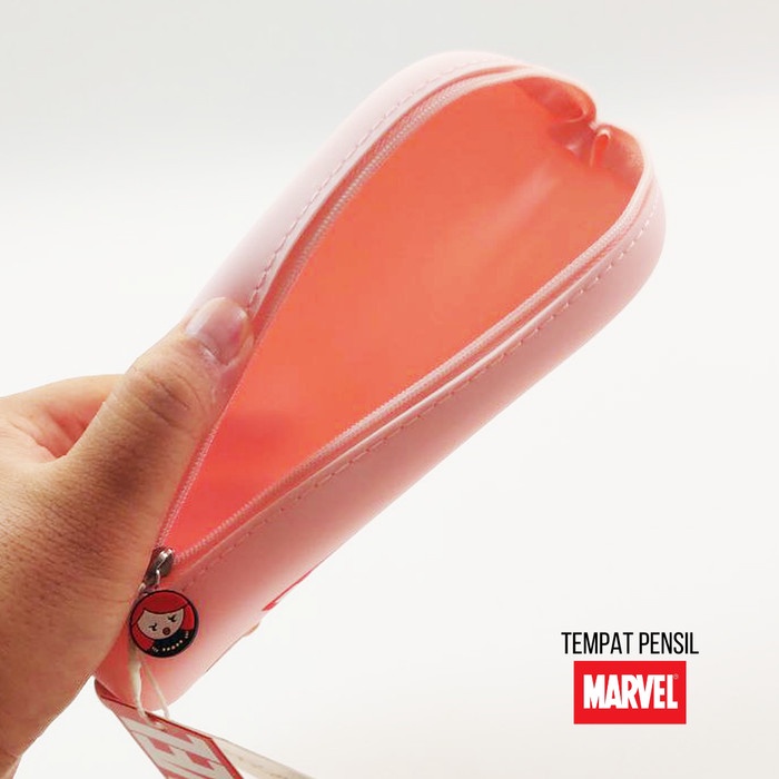 

Hot Sale Tempat Pensil Silicone Captain Marvel Tempat Pensil Unik Limited
