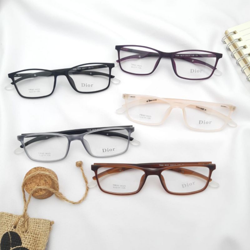 Tr 90 D8023 Kacamata pria/wanita size-53,antiradiasi, bluray, photocromic