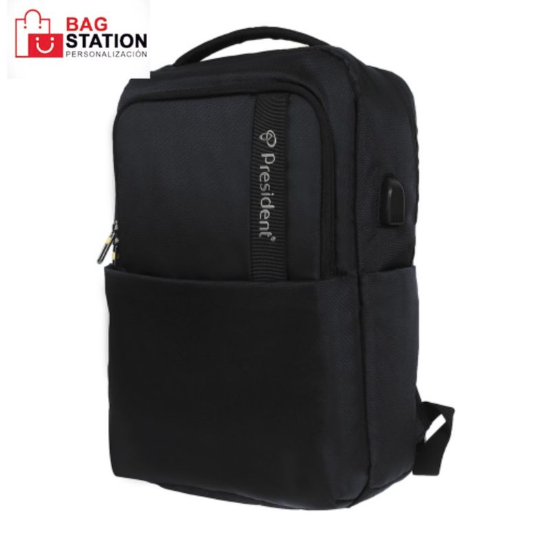 TAS RANSEL LAPTOP BACKPACK PRESIDENT USB ORIGINAL TAS RANSEL PRIA DAN WANITA