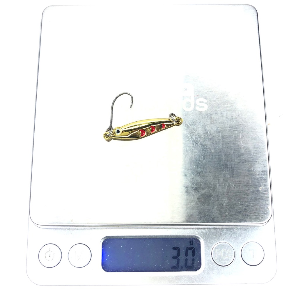 Micro Jig Killer 3gr - 4.5gr Gold Sliver Umpan Casting Ultralight Fishing