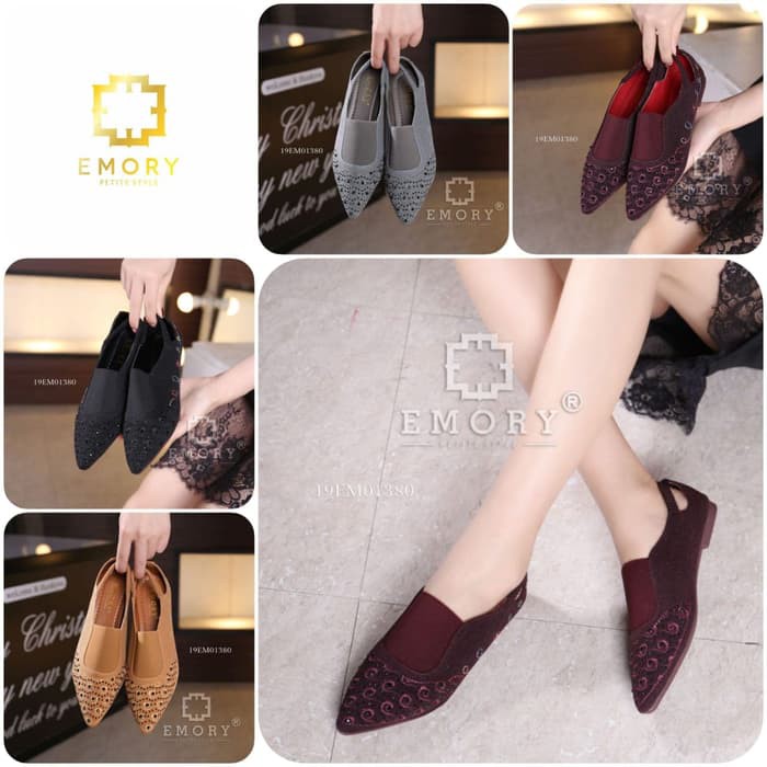 Shoes SC Emory Derona/sandal wedges/sepatu slop/heels wanita