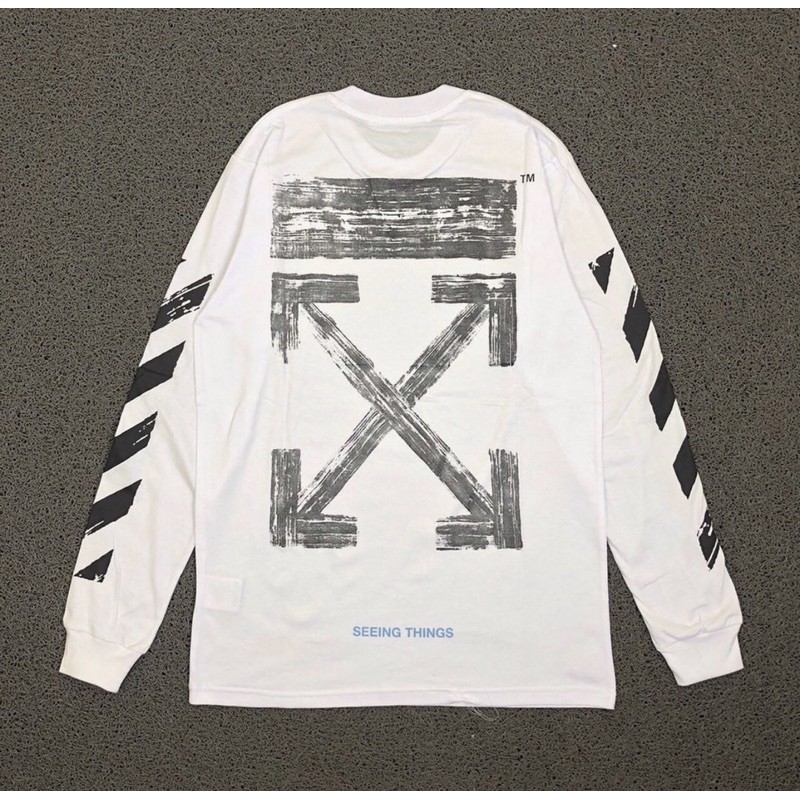 off white longsleeve bw