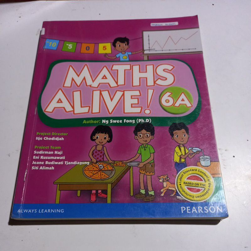 MATHS ALIVE 6A.