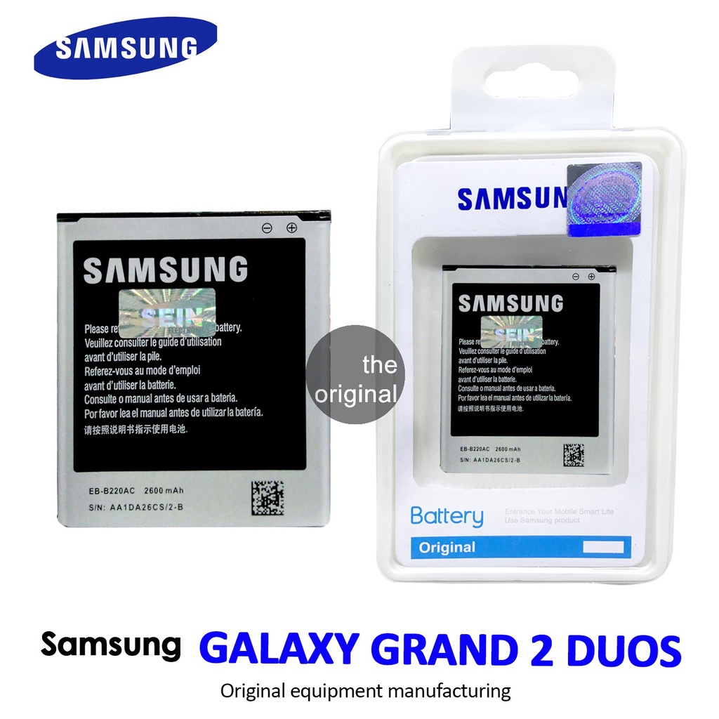 the original BATERAI SAMSUNG G7102 / GRAND 2 DUOS