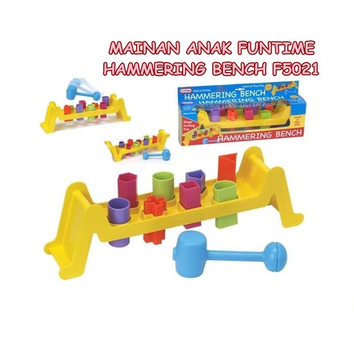 F5021 FunTime Hammering Bench MAinan Anak