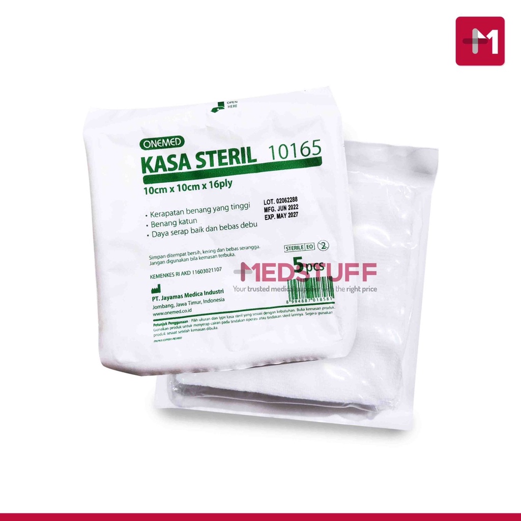 Kasa Steril 10165 Onemed Kasa Steril Onemed 10x10cm 16ply isi 5s