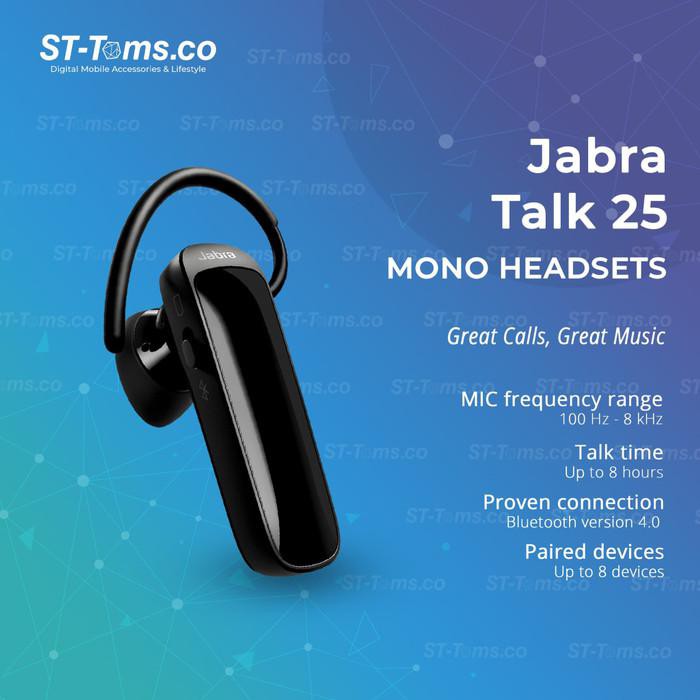 Jabra Talk 25 Wireless Bluetooth Headset