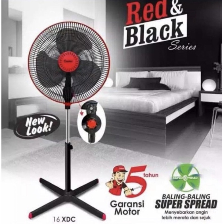 [ Cosmos ] Kipas Angin Berdiri / Stand fan Cosmos 16 XDC - ( 16 Inch )