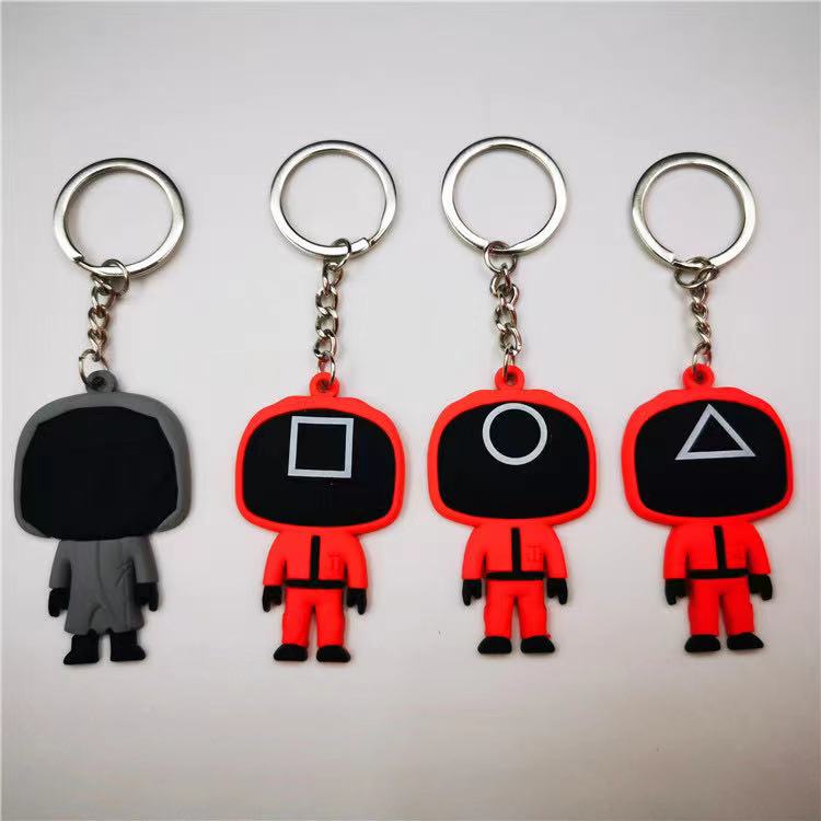 TBOSS KeyChain SquidGame / Gantungan Kunci SquidGame Premium