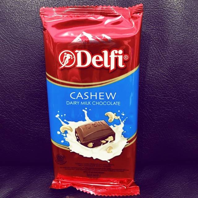 

Delfi dairy milk chocolate 155 gr cashew