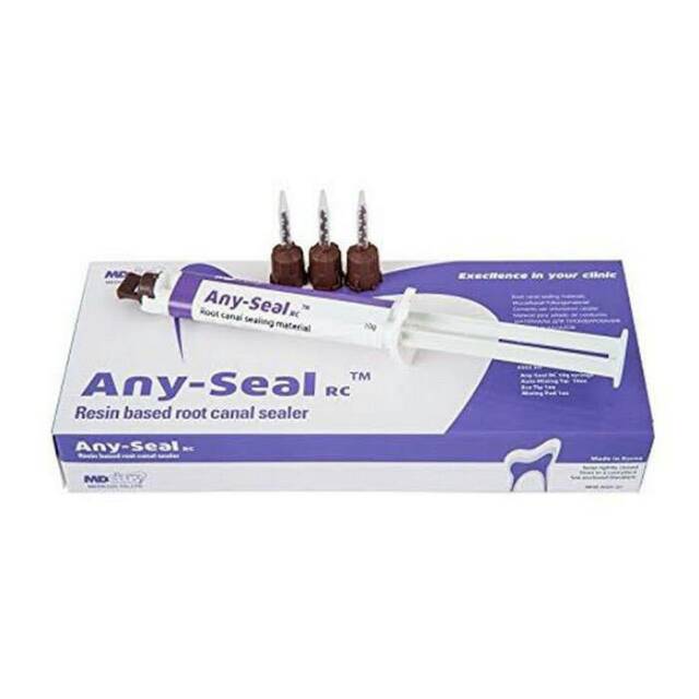 Alice dental anyseal any-seal sealer endo lem gutta percha bahan pengisi saluran akar endomethasone