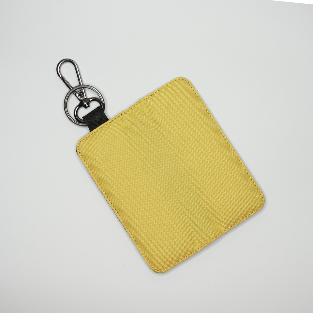 Gantungan Kunci Mobil Motor / Keychain / Dompet STNK Slim / Warna Kuning Hitam - UGKK0009