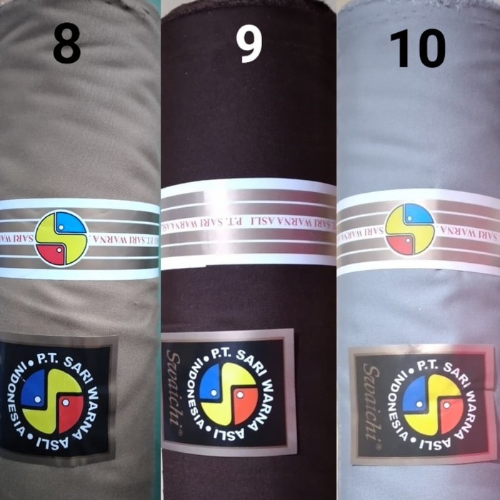 Bahan kain katun Oxford sari polos bahan seragam masker grade AAA