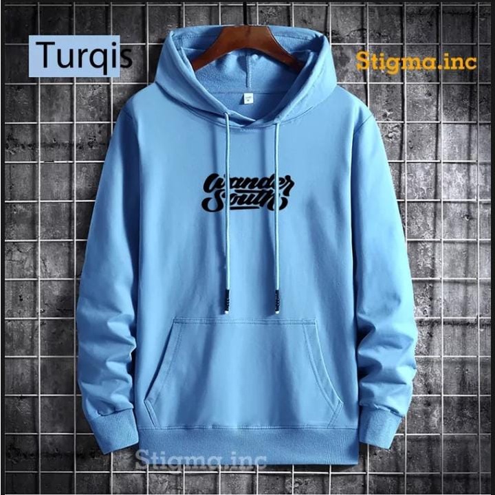 Sweater Hoodie Polos Pria Wanita Switer Cowok Premium Distro (BAYAR DI TEMPAT)