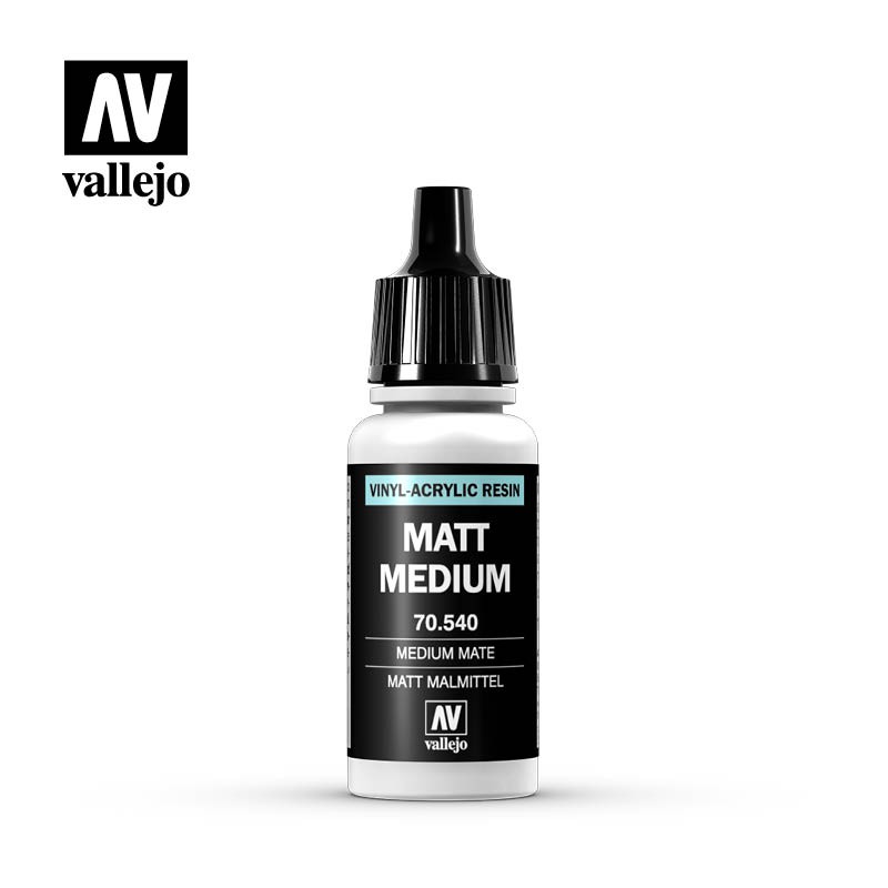 

Vallejo Matte Medium 17ml – Medium Akrilik untuk Fluiditas & Transparansi Cat