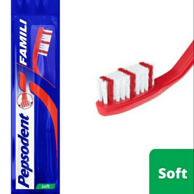 PEPSODENT SIKAT GIGI FAMILY MEDIUM / TRIPLE CELAN MEDIUM / BRILIAN