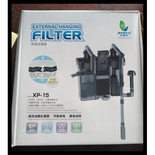 Filter Gantung JENECA XP 15 External Hang On Filter Aquarium XP15