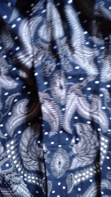 Kemeja Batik Pria Lengan Panjang Size M L Xl Xxl  Bswart Batik Hrb026 Kenongo Hem Panjang Padi